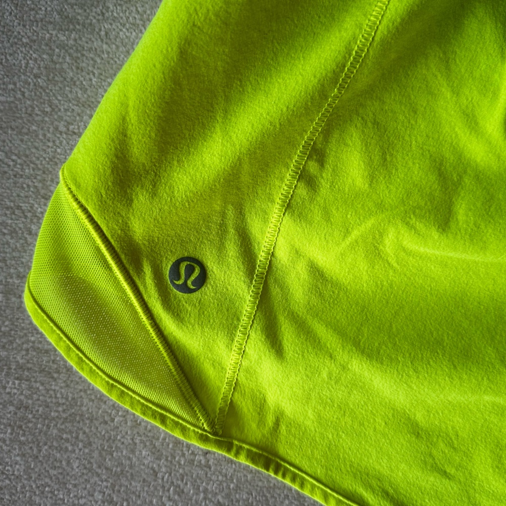 Lululemon Neon Hottie Hot HR Shorts - Picture 3 of 4